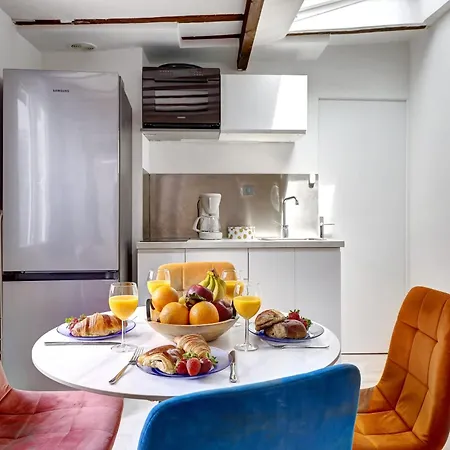 公寓 Montorgueil & Le Marais - 1br - Vacation
