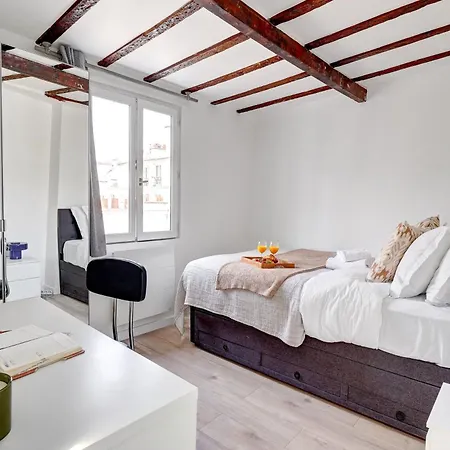 公寓 Montorgueil & Le Marais - 1br - Vacation *