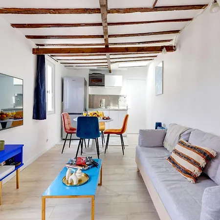 Chic 1br Steps From Montorgueil & Le Marais Apartment Paris