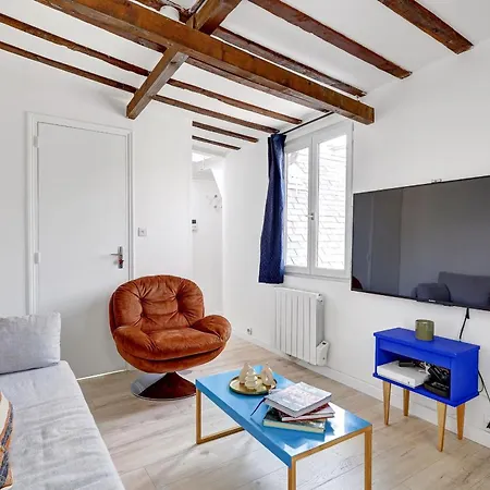 Chic 1br Steps From Montorgueil & Le Marais * Paris