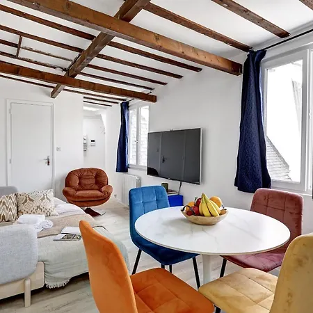Apartment Chic 1br Steps From Montorgueil & Le Marais Paris